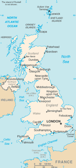 United Kingdom Map